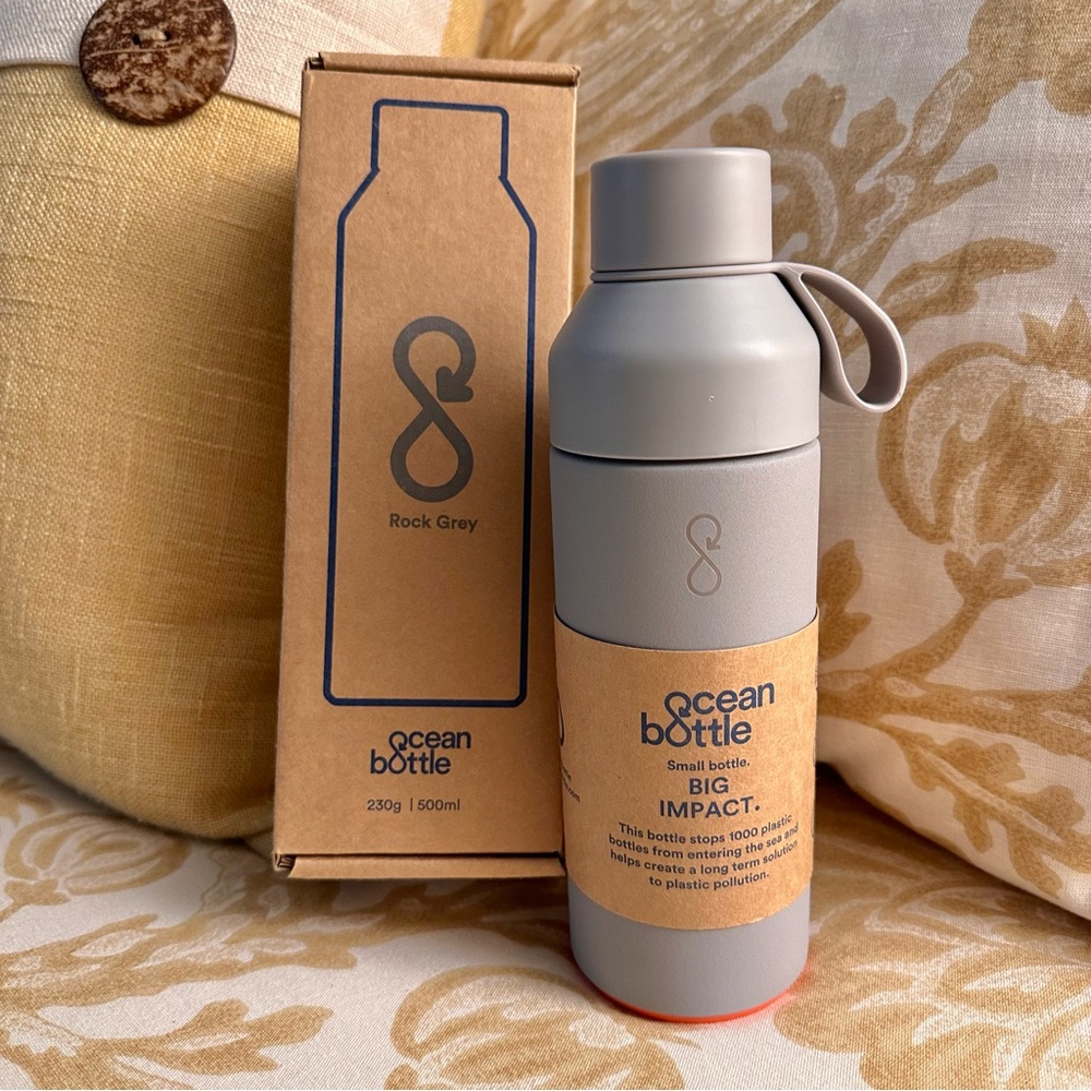 NIB-Ocean Bottle - Recycled Stainless Steel Reusable Water Bottle - Eco-Friendly